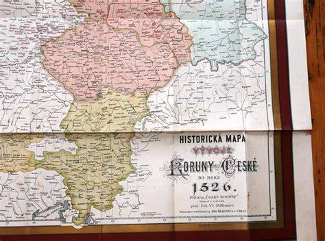 Historická mapa osláv Mikuláša v Európe