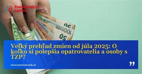 Infografika: Výhody a príspevky ZŤP na Slovensku