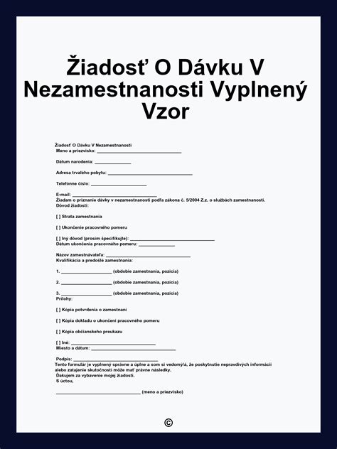 Infografika: Proces podávania žiadosti o dávku v nezamestnanosti a potrebné dokumenty