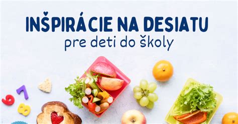 Dieťa si balí desiatu do školy
