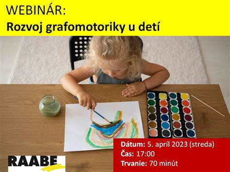 Rozvoj grafomotoriky a kreslenia u detí