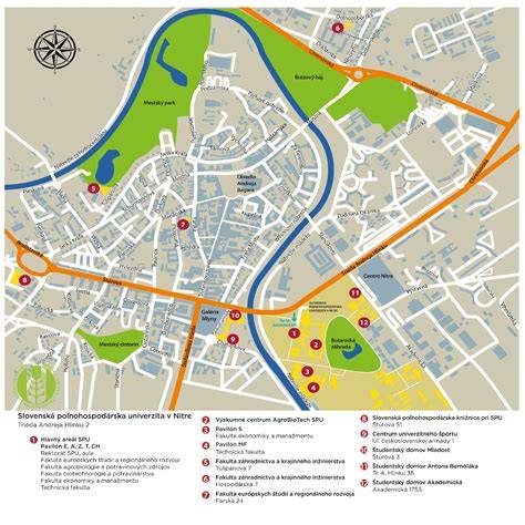 Ilustratívna mapa lokalít jasiel Bazovského 3 a Ľ.Okánika 6 v Nitre