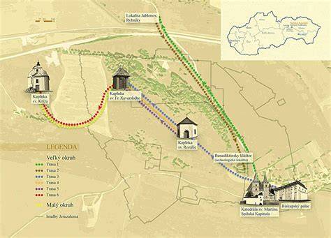 Ilustračná mapa lokality Vila Vilôčka a okolia