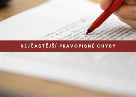 Infografika: Najčastejšie pravopisné chyby v online diskusiách
