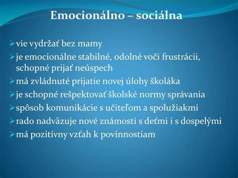 Infografika: Školská pripravenosť - kognitívne, emocionálne, sociálne a telesné zložky