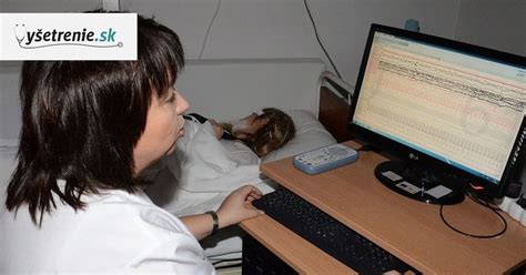 Schéma polysomnografického vyšetrenia v spánkovom laboratóriu