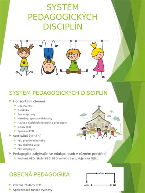 Mapa konceptov edukácie a pedagogických disciplín