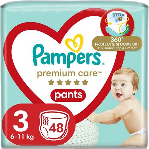 Plienkové nohavičky Pampers Premium Care Pants 3: Pohodlie a ochrana pre vaše dieťa