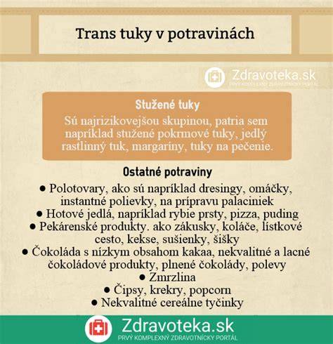 Infografika: typy tukov a ich vplyv na zdravie