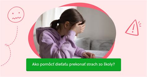 Grafika: Ako zvládať strach detí a ako ho pomenovať