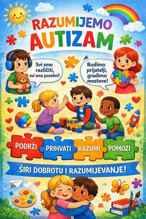 Infografika: triáda autizmu a hlavné oblasti vývinu