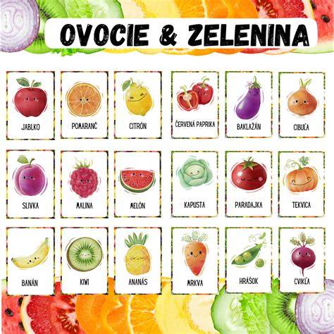 Ovocie a zelenina v megamaľovánke