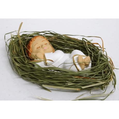 Figúrka Malého Jezuliatka na slame