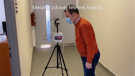 schéma merania telesnej teploty