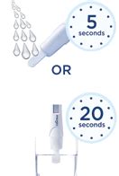 Ilustrácia digitálneho tehotenského testu Clearblue