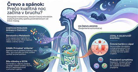 Infografika: Hormóny spánku (melatonín, serotonín, tryptofán) a ich vplyv na spánok