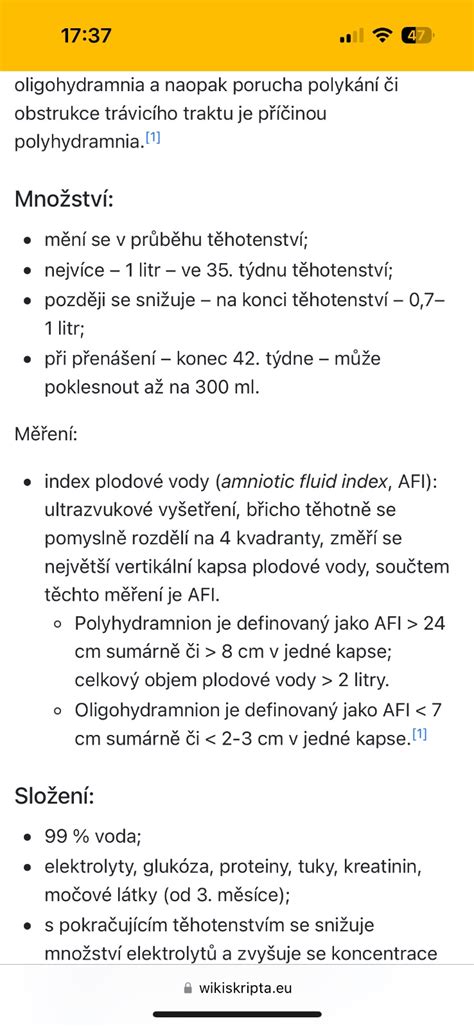 inzert obrazok amniotického vaku a plodovej vody