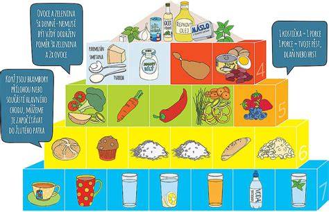 Infografika: Základné potravinové skupiny pre deti