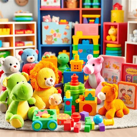 Ilustrácia bezpečných, netoxických materiálov pre detské hračky