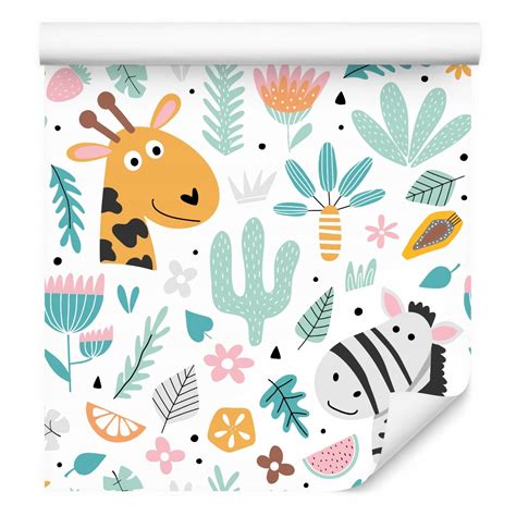 Ilustrácia rôznych motívov drevených knižiek pre deti (zvieratá, príroda)