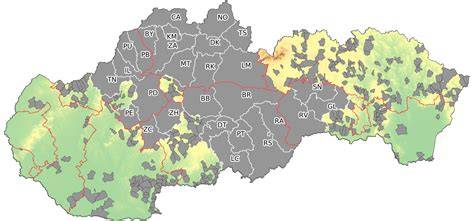 Mapa vhodnosti domácej ultrazvukovej liečby a rizikových oblastí