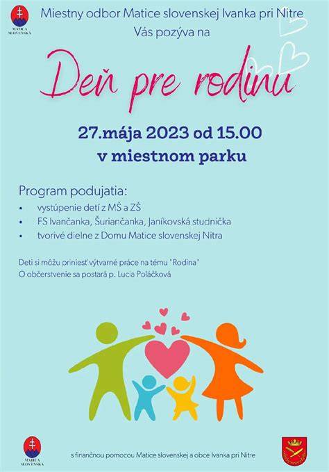 Ilustrácia vizuálneho rozvrhu pre rodinu