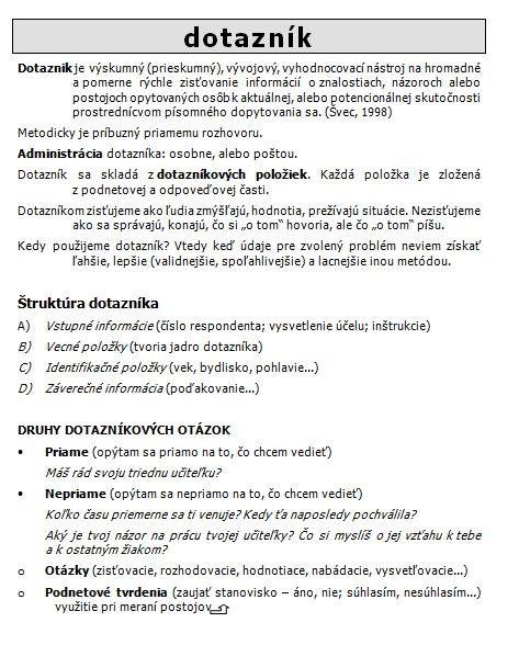 dotazník na zisťovanie rodičovskej a rovesníckej väzby: význam, metódy a poznatky z výskumu