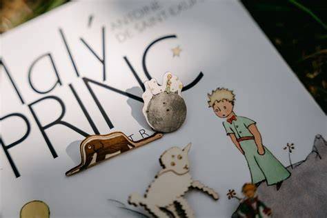 Ilustrácie Malého princa a vizuálne prvky knihy (kresby autora)