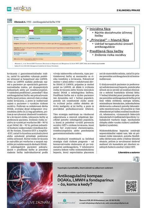 infografika o mechanizme pôsobenia LMWH a rizikách trombózy v tehotenstve