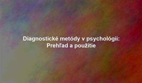 Infografika: Diagnostické metódy pred pôrodom