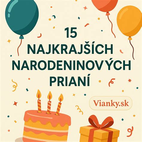 Infografika: Sprievodca typmi narodeninových prianí od matky