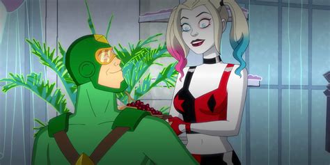 Obrázok znázorňujúci Harley Quinn a Poison Ivy na promócii seriálu