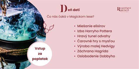 Obr. magického jedla a elixírov v štýle Harryho Pottera