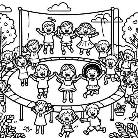 Deti skáču cez švihadlo