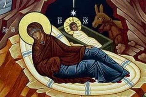 Ikona Narodenia Pána: význam, symbolika a opis ikonografického komponovania