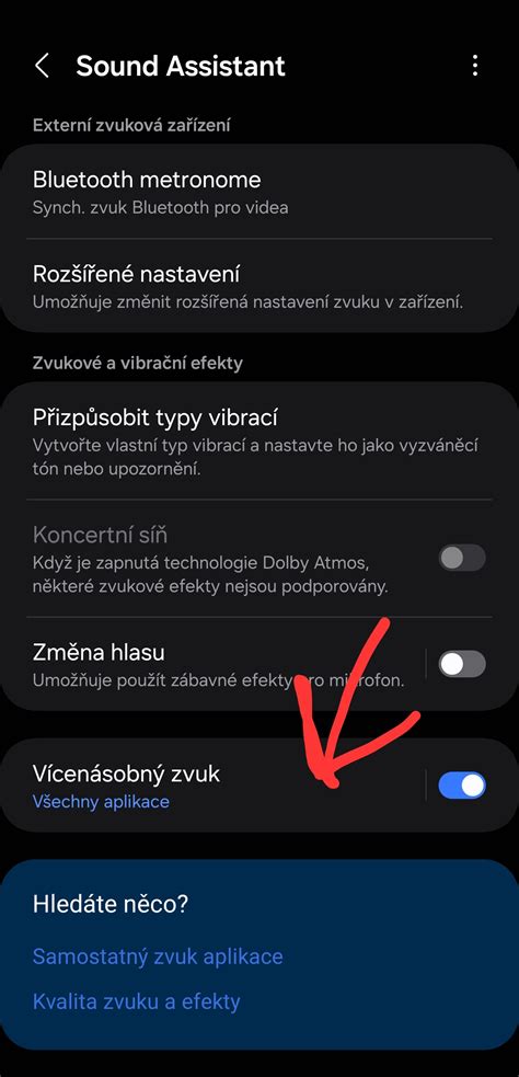 Pokročilé nastavenia zvuku a prehrávania hudby na zariadeniach Samsung