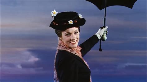 Mary Poppins s dáždnikom