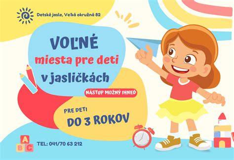 Jasle na Záhrebskej ulici a starostlivosť do troch rokov: prehľad služieb a podmienok