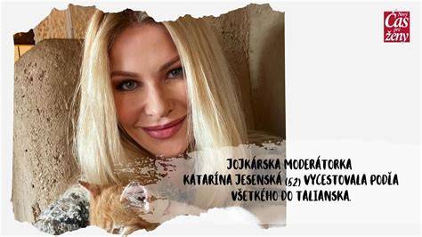 Katarína Jesenská: životopis, dátum narodenia a cesta na televíznu špičku