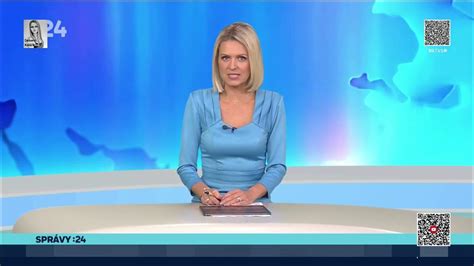 Jana Košíková v televíznom štúdiu
