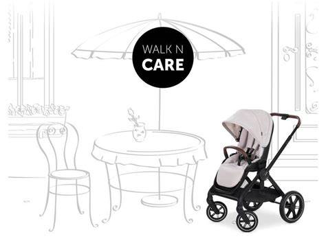 Hauck Walk N Care - zložený kočík a jeho profily