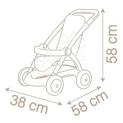 Infografika: Čo zahrňuje kočík Baby Nurse Natur, rozmery, materiály a bezpečnostné prvky