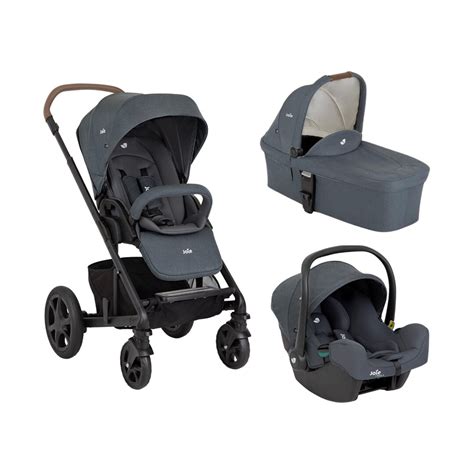 Kombinovaný kočík Joie Chrome DLX XI Denim Zest: Flexibilita a pohodlie