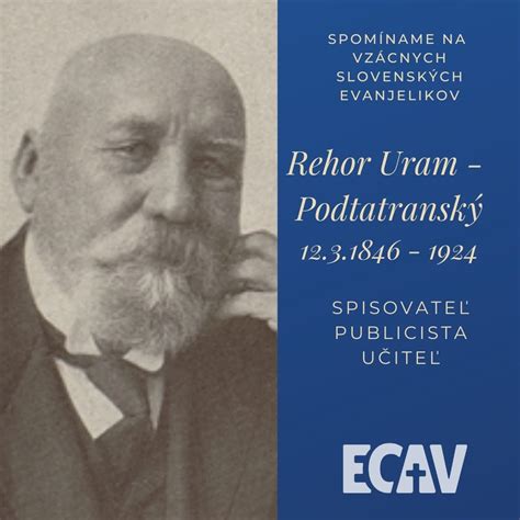 Gregor Uram Podtatranský: Život a dielo