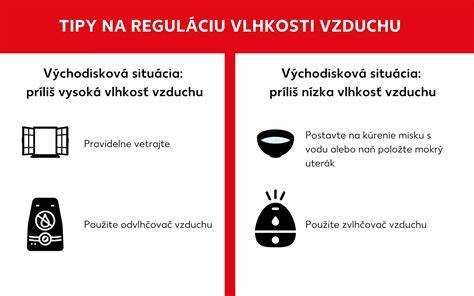 Infografika: Ako správne vetrať a udržiavať vlhkosť v miestnostiach s dieťaťom