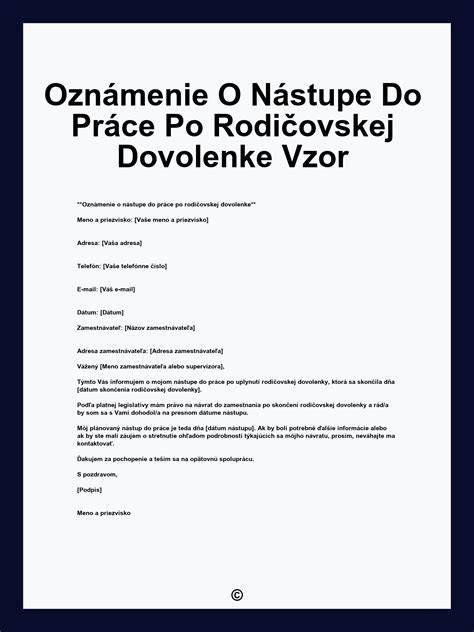 Infografika: Prehľad postupov pri návrate do práce po materskej/rodičovskej dovolenke