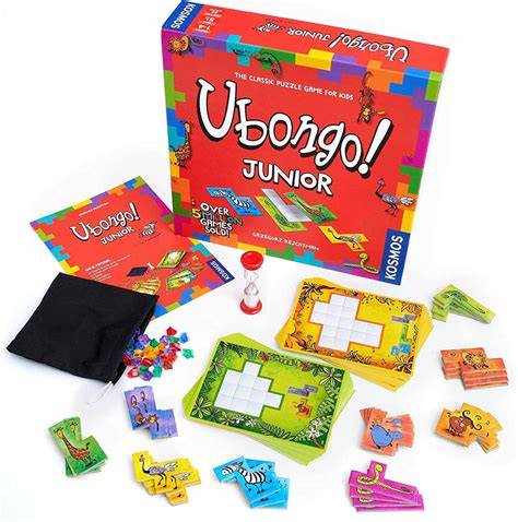 Ubongo Junior herné prvky a kartičky