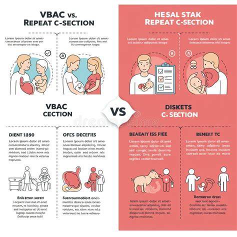 Infografika: VBAC vs. opakovaný cisársky rez