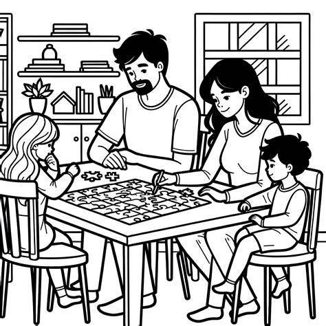 Ilustrácia: dieťa a rodičia pri spoločnom jedle s jasnými emóciami