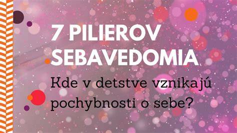 Infografika: 7 pilierov sebavedomia